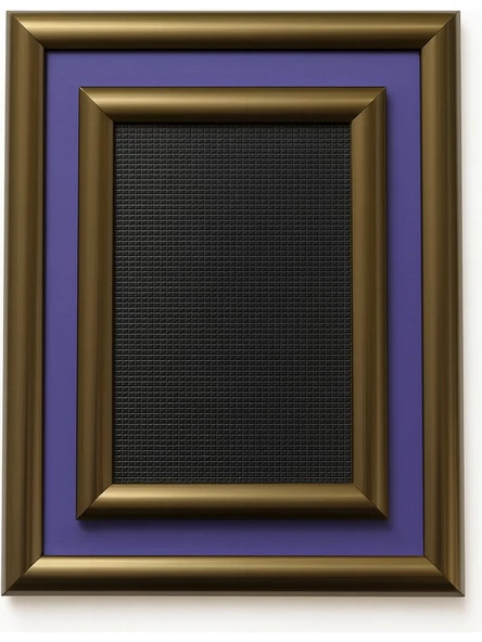 A4 Bronz Alüminyum Çerçeve Gönye Köşe Aç Kapa Açılır Kapanır (21X30) - Resim 3