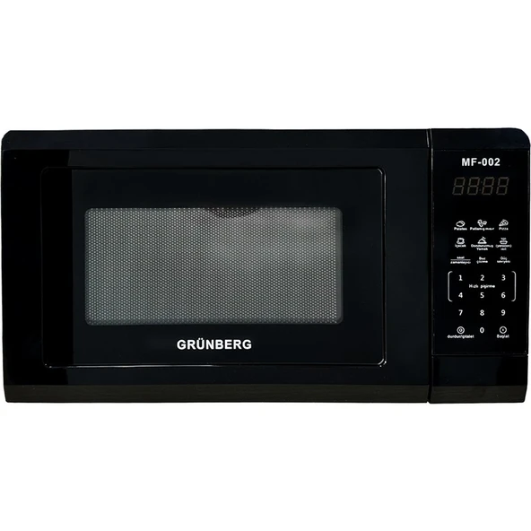 Grünberg MF-002 Mikrodalga Fırın 20 Lt 700W Siyah Buz Çözme Özellikli ürün görseli 1
