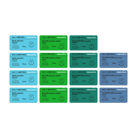 Tenkaiwick Cerrahi Dikiş İğnesi 15 Adet ürün görseli 1