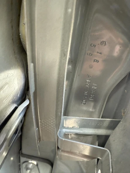 Mercedes W169 Sol Ön Kapı A1697202706 Çıkma Parça - Resim 12