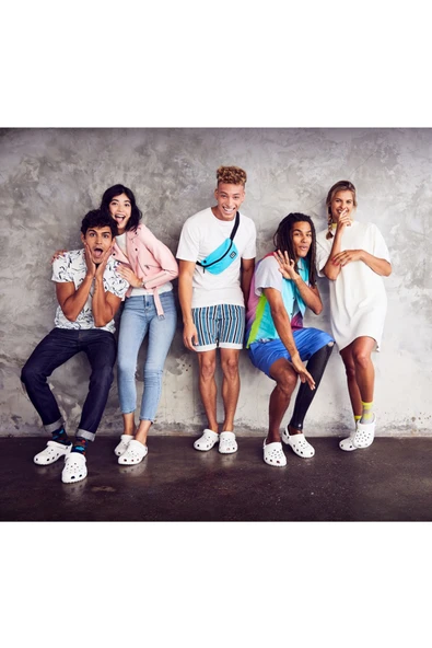 Crocs   Classic Uniseks Beyaz Terlik - 10001 - Resim 8