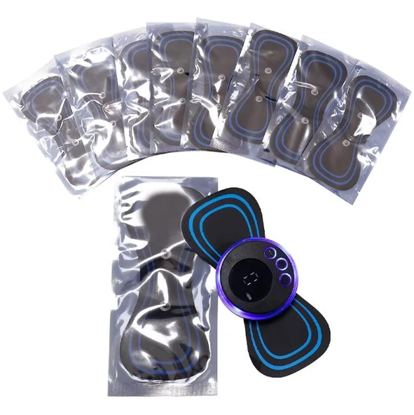 Kelebek Masaj Aleti Yedek Tens Ped 10 Adet - Resim 2