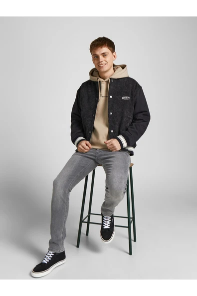 JJIGLENN JJORIGINAL MF 039 NOOS Erkek Gri Pantolon - 12184474 - Resim 8