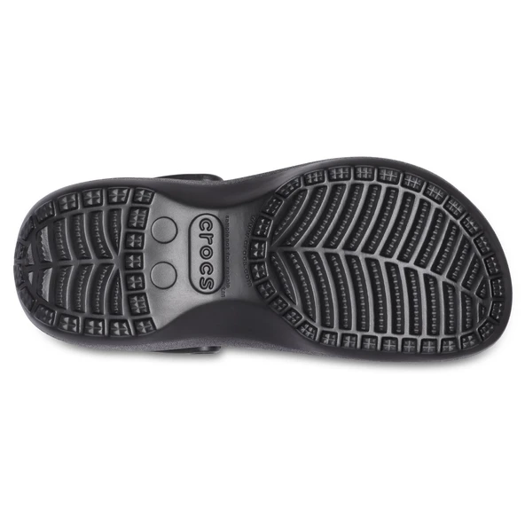 Crocs   Classic Platform Clog W Kadın Siyah Terlik - 206750 - Resim 5