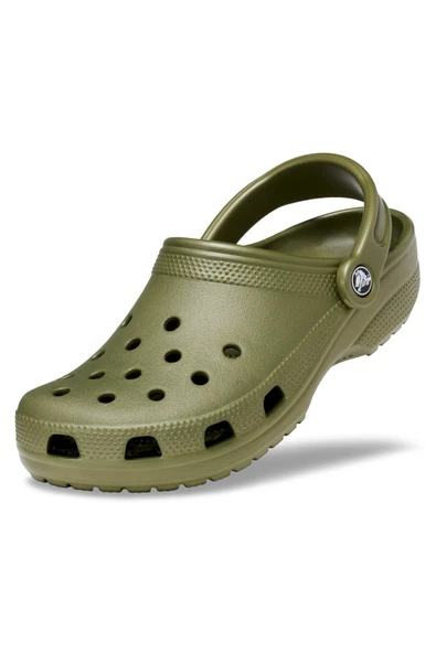 Crocs   Classic Uniseks Yeşil Terlik - 10001 - Resim 8
