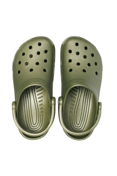 Crocs   Classic Uniseks Yeşil Terlik - 10001 - Resim 3