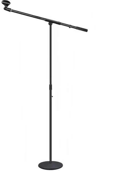 Lastvoice BMS-02 Hareketli Kol Döküm Tabanlı Boy Mikrofon Standı Sehpası - Resim 4