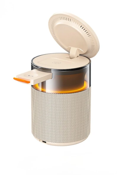 Fulltech FTS-9 5 İn 1 Arada Mıknatıslı Kablosuz Şarj Destekli Bluetooth 5.4 Hoparlör ve Gece Lambası - Resim 4