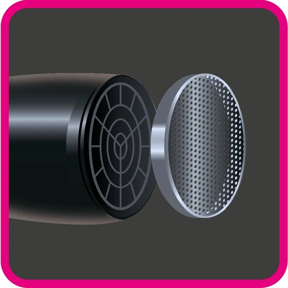 Rowenta CV5712 Motion Dry Saç Kurutma Makinesi 2200 W - 9100034371 - Resim 4