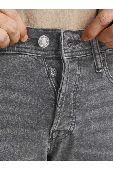 JJIGLENN JJORIGINAL MF 039 NOOS Erkek Gri Pantolon - 12184474 - Resim 7