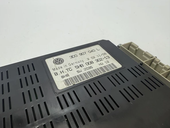 VW Phaeton Klima Kontrol Modülü 3D0 907 040 L Çıkma Parça - Resim 4