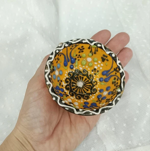 Çini Çerezlik Kase Sosluk Sunumluk Kahvaltılık - Resim 2