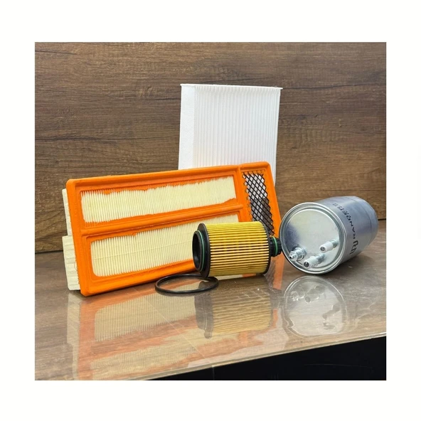 Fiorino Linea Punto 1.3 Multijet Euro 5 Filtre Bakım Kiti Seti ürün görseli 1