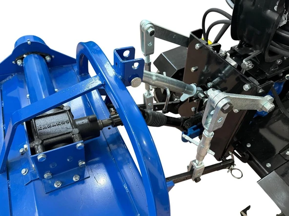 Yavuz Y600SX PRO 188FE 12 Hp Dizel Marşlı 4x4 Mini Traktör - Resim 10