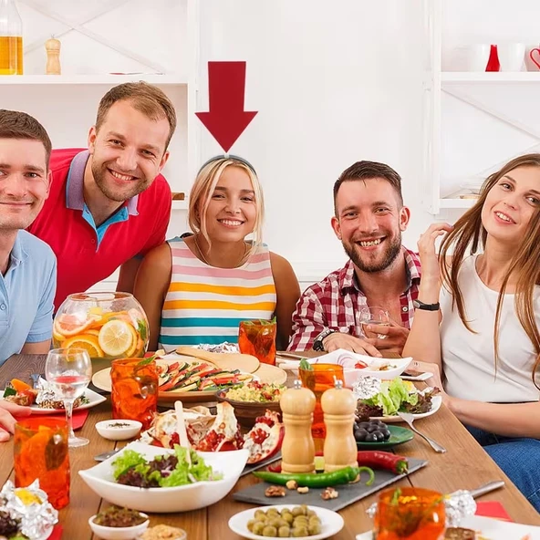 Kişiselleştirilebilir Ok Taç – Üzerine Yazı Yazılabilen Parti Tacı Kırmızı Renk - Resim 3