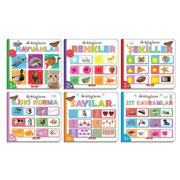Diytoy Bebeğimin İlk Kitapları 12'li Set - Resim 2