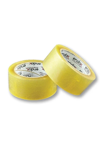 45mm x 100 Metre Hotmelt Tutkallı Koli Bandı Şeffaf Koli Bantı Ambalaj Bandı - Resim 2