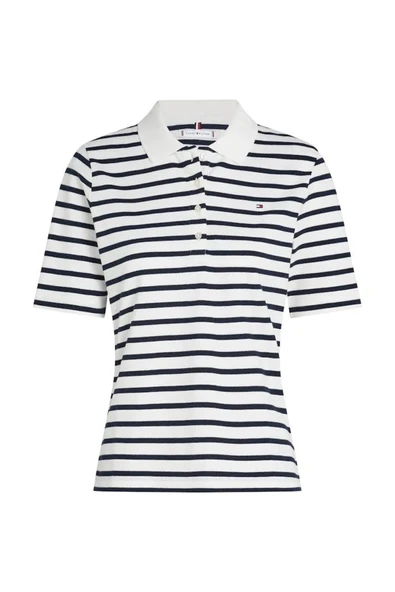 1985 REG PIQUE POLO SS Kadın Mavi Polo - WW0WW43224 - Resim 5