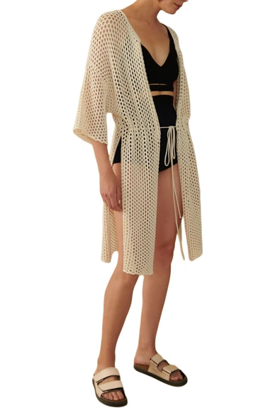 HIRKA Uniseks Gri Hırka - W22S09D131HR - Resim 2