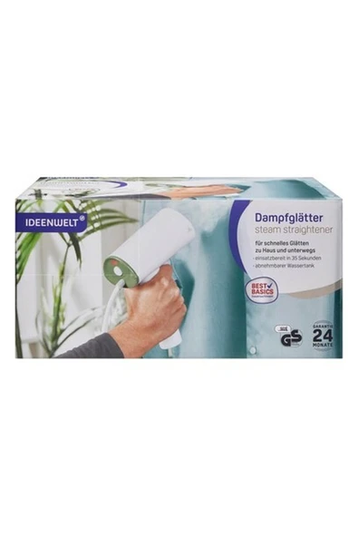 Ideenwelt Buharlı Dikey Seyahat Ütüsü - Kırışıklık Giderici - Resim 2