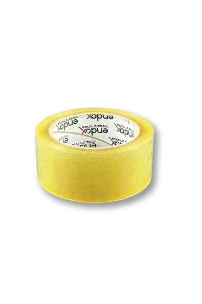 45mm x 100 Metre Hotmelt Tutkallı Koli Bandı Şeffaf Koli Bantı Ambalaj Bandı ürün görseli 1