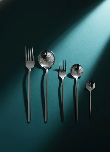 Ersan Home Selin Premium 60 Parça Çatal Kaşık Takımı ürün görseli 1