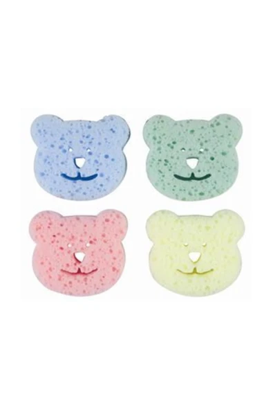 Bebedor Renkli Banyo Süngerleri 4lü ürün görseli 1