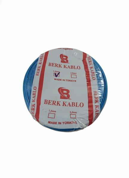 1.5 MM NYA TAM KESİT TESİSAT KABLOSU 5 TOP - Resim 3