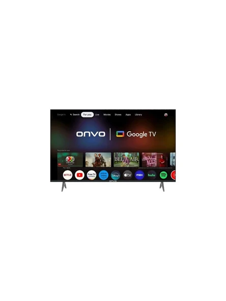 Onvo 55VQ90F3UA 4K Ultra HD 55" 140 Ekran Uydu Alıcılı Google Smart QLED TV ürün görseli 1