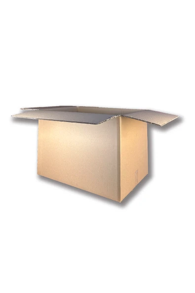 60x40x40 Sağlam Taşıma Kolisi Çift Oluklu Boş Koli, Karton Kutu, Çeyiz Kutusu, Taşınma Kolisi ürün görseli 1