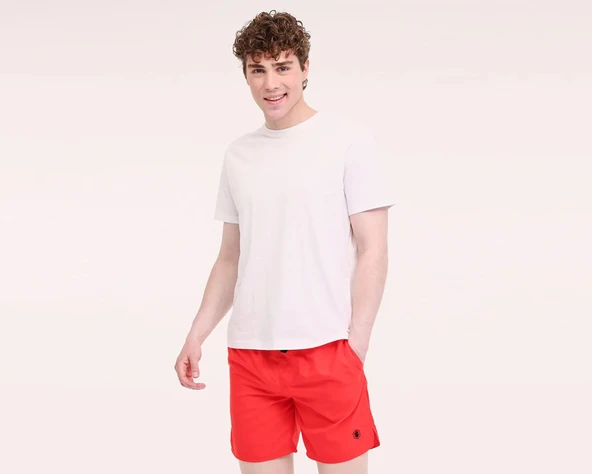 5FM ML GUSTAVO 19CT483 5FX Erkek Kırmızı Deniz Şortu - 101983003 ürün görseli 1