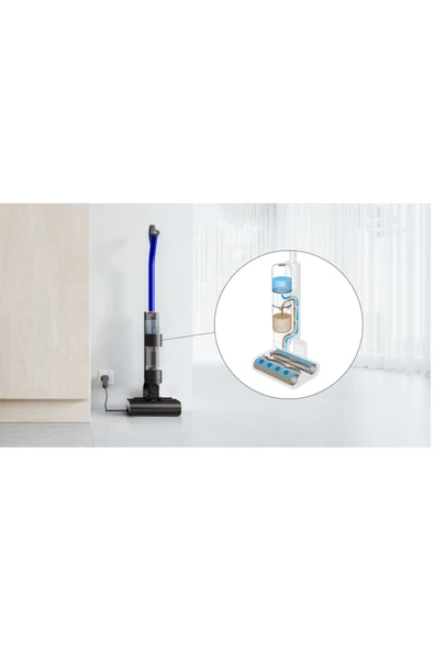 WashG1™ (Parlak Mavi / Mat Siyah) ıslak zemin temizleyici - Resim 4