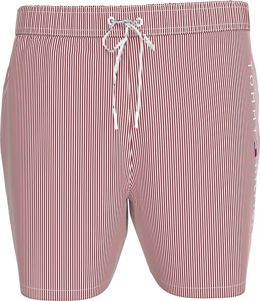MEDIUM DRAWSTRING STRIPE Erkek Beyaz Deniz Şortu - UM0UM03265 ürün görseli 1