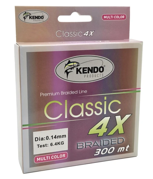 Kendo Classic 4X 300m Multicolor Örgü İp - Resim 10