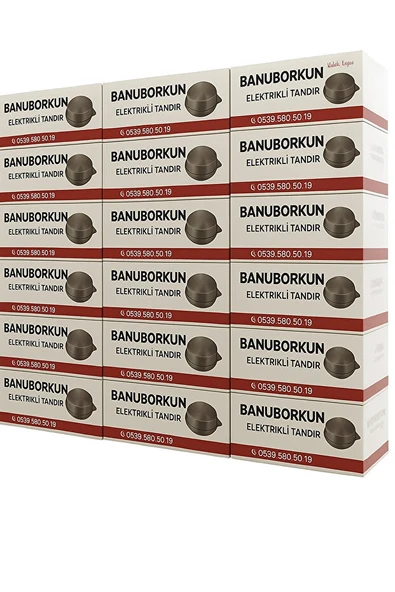 Gönder Gönder Gelsin Jumbo Boy 55 Cm Elektrikli Tandır - Resim 7