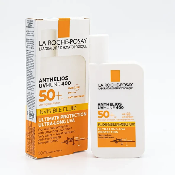 La Roche Posay Anthelios Uvmune 400 Invisible Fluid - Resim 2