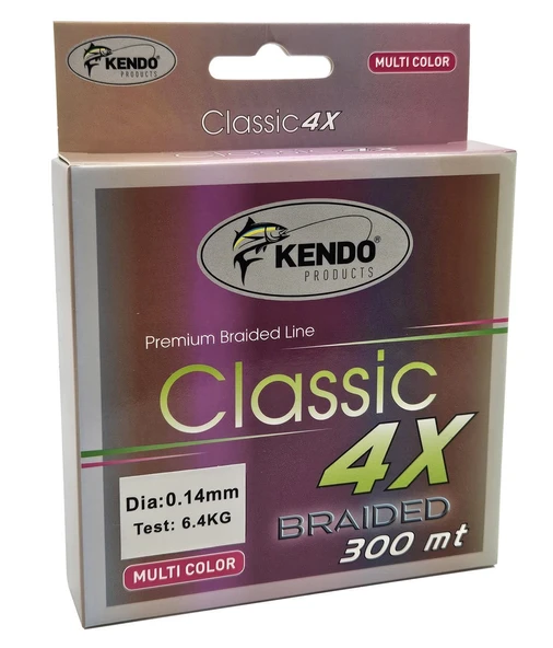 Kendo Classic 4X 300m Multicolor Örgü İp - Resim 4