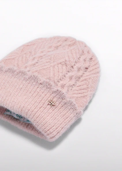 Mayoral Abel&Lula Kız Çocuk Kışlık Şapka Pembe - Resim 2