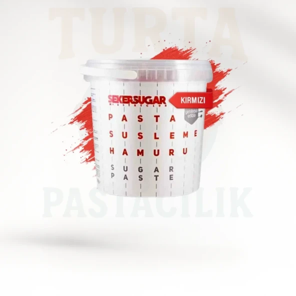 SEKER SUGAR 1 KG  HAMUR KIRMIZI ürün görseli 1