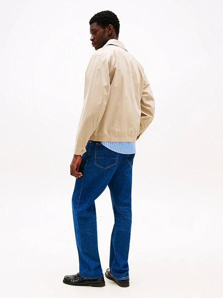 LIGHTWEIGHT COTTON IVY JACKET Erkek Yeşil Ceket - MW0MW38715 - Resim 4