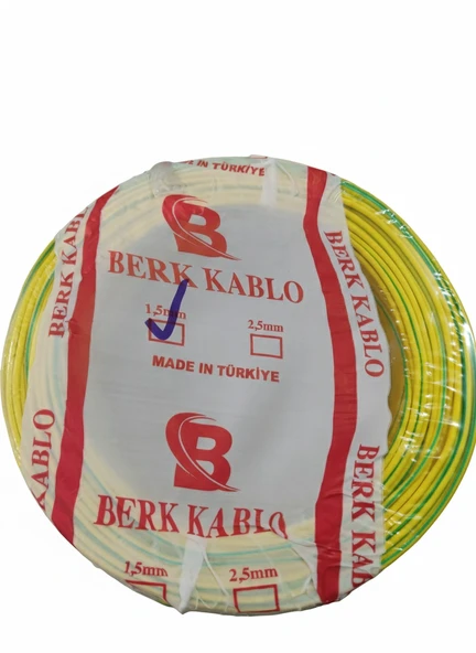 1.5 MM CCA NYA TAM KESİT TESİSAT KABLOSU 4 TOP - Resim 2