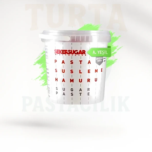 SEKER SUGAR 1 KG  HAMUR AÇIK YEŞİL ürün görseli 1