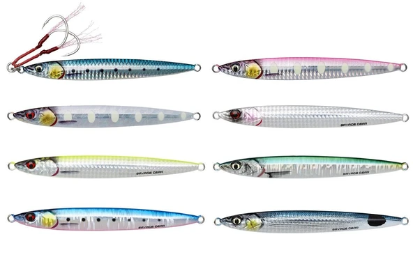 Savage Gear 3D Slim Jig Minnow 10cm 40gr Sahte Balık - Resim 5