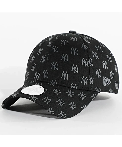 New Era   WMNS MONOGRAM 9FORTY Kadın Siyah Şapka - NE60667489 ürün görseli 1