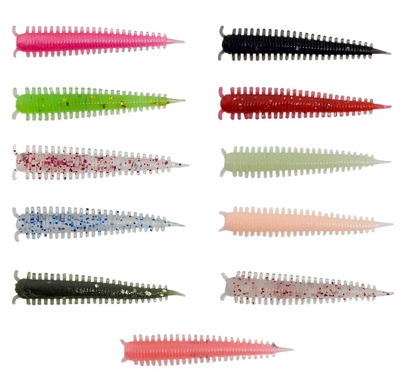Kendo Zombie Worm Lrf Silikonu 4cm 8 Adet - Resim 7