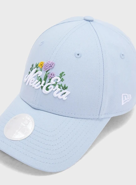 New Era   WMNS BEADED 9FORTY Kadın Mavi Şapka - NE60667659 - Resim 3