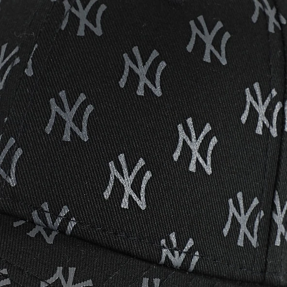 New Era   WMNS MONOGRAM 9FORTY Kadın Siyah Şapka - NE60667489 - Resim 2