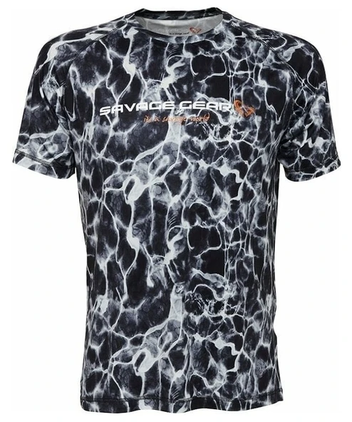 Savage Gear Black Water UV T-Shirt - Resim 5