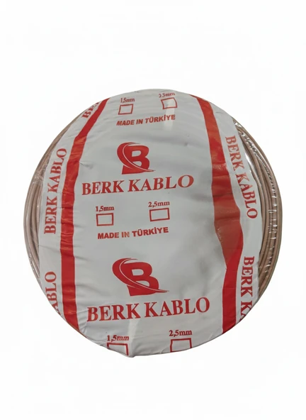 1.5 MM NYA CCA TAM KESİT TESİSAT KABLOSU 3 TOP - Resim 4