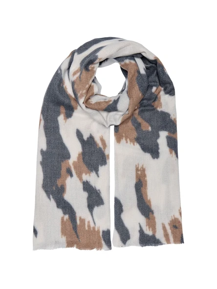 Only   ONLCATHINKA LIFE SOFT SCARF CC Kadın Kahverengi Atkı - 15323447 ürün görseli 1